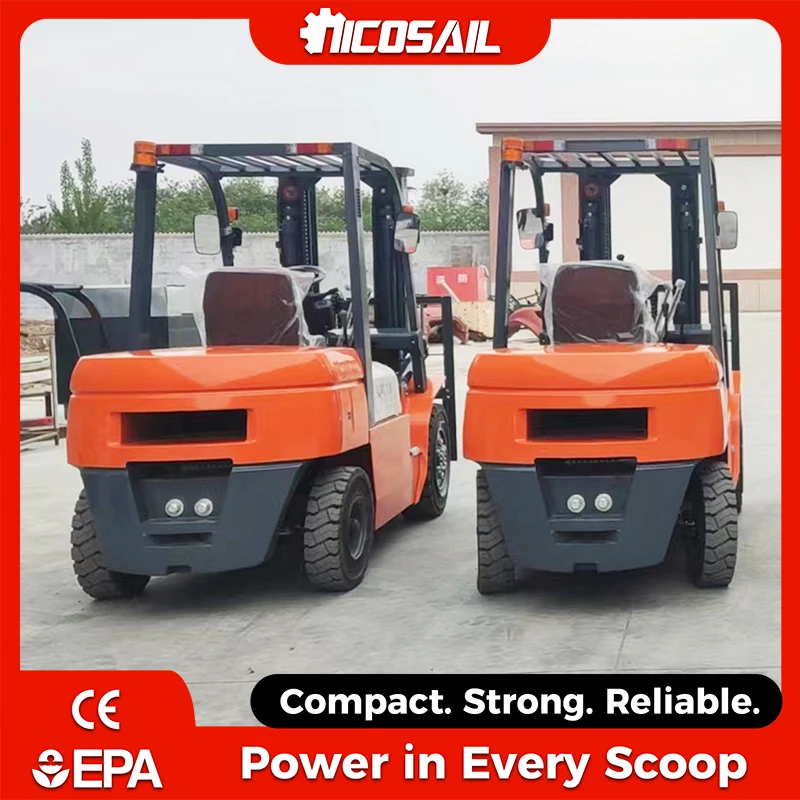 

Nicosail Custom OEM 3.0 Ton Diesel Forklift Manual Transmission Rural Construction Use