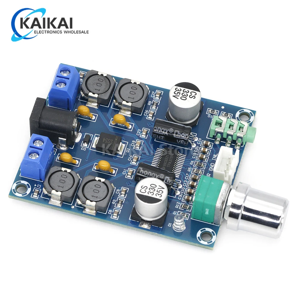 TPA3118D2 Digital Audio Amplifier Board Dual Channel 45Wx2 Stereo HIFI Speaker Volume Control Sound Board High Power Subwoofer