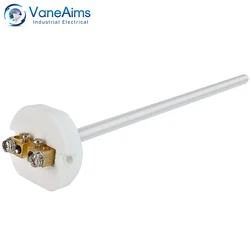 K Type High Temperature Sensor Probe 150mm 200mm 250mm Thermocouple 1300 degree VaneAims for Muffle Furnace Electric Kiln