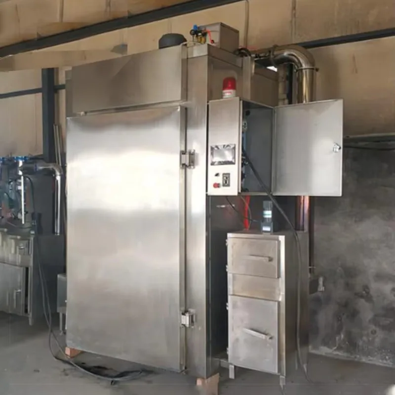 Automatic Meat Smoke Chamber Dry Aging Smokehouse Smoker Oven Sausage Fish Bacon Smoking Equipment OEM Customized
