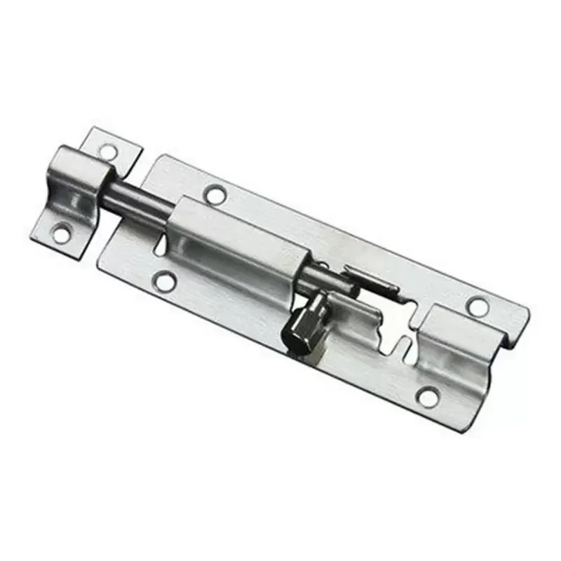 Stainless Steel Thickened Open-Fit Latch Door Bolt Bathroom Wooden Doors and Windows Anti-Theft Latch Lock Chinese Side Latch