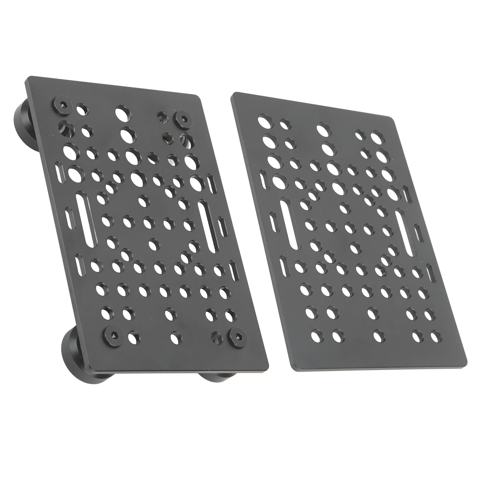 Gantry Board Black Anodized Wear Resistant Gantry Plate High Strength Aluminum for Milling Machine