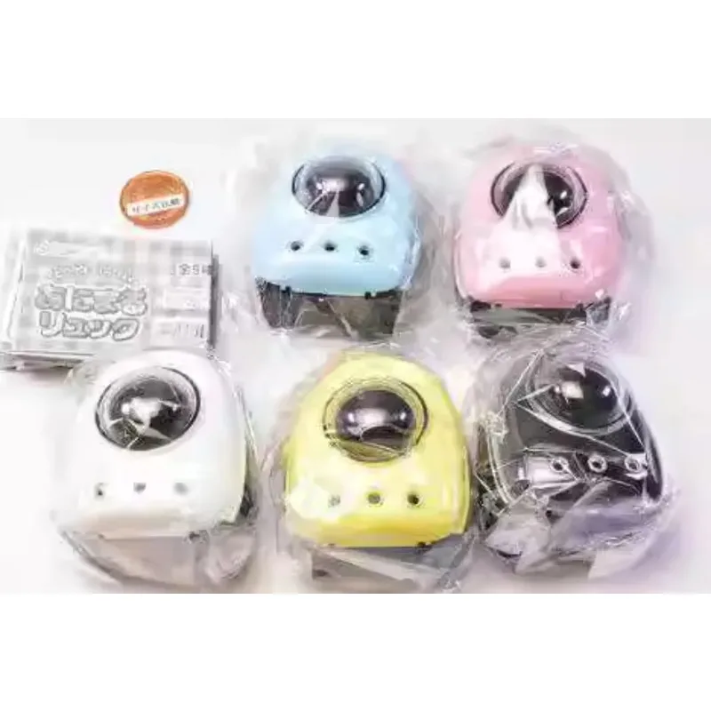 J.Dream véritable Gashapon Miniature animal de compagnie espace sac chat poupée mignon espace Pack porte-clés Kawaii Figure Capsule jouets cadeau créatif