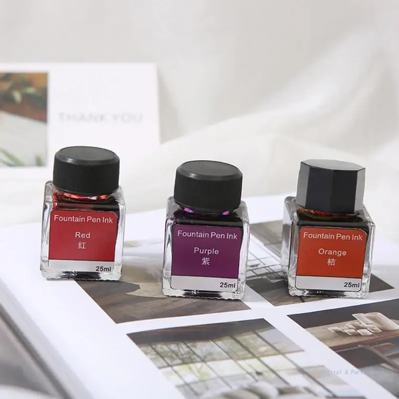 

M17F Colorful Non-carbon for Dip Fountain Pen Writing Painting Graffi