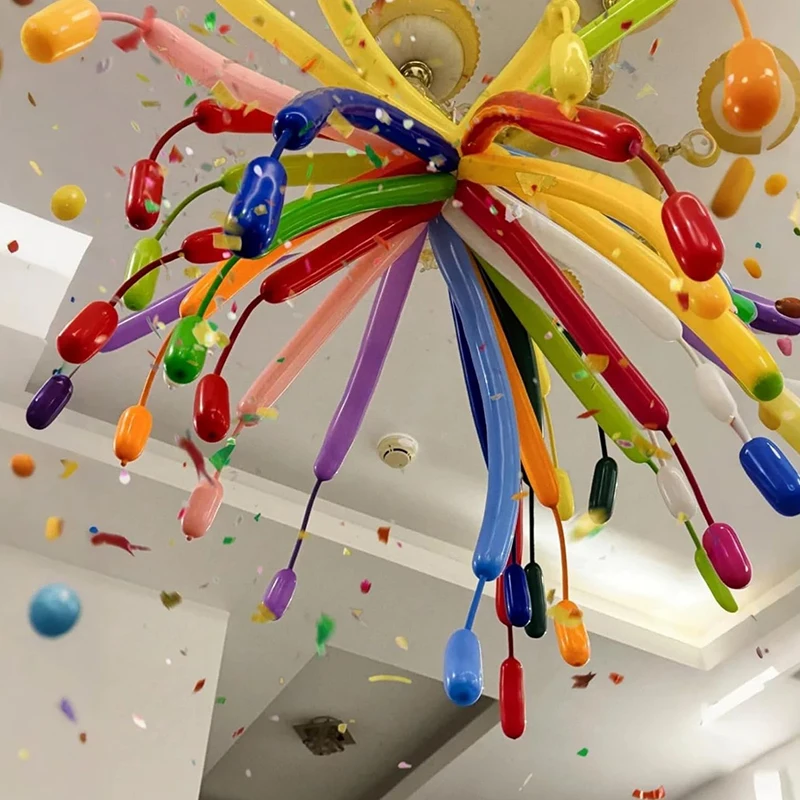 100/50/20 Stück bunte Ballons, magische, lange Latexballons, zum Selbergestalten, vielfältige Formen, für Geburtstagsfeiern und Hochzeitsdekorationen. – Detail 5