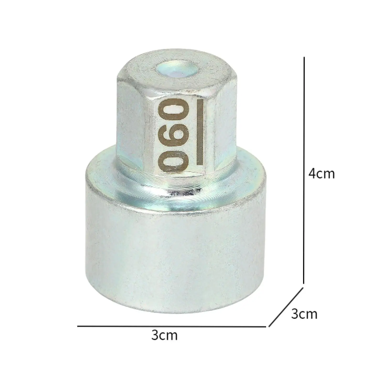 Anti Theft Lug Nut Socket Special Removal Tool Metal ,Portable ,Easily Use Hub Anti Theft Screw Sleeve for 1 3 5 6 7Series