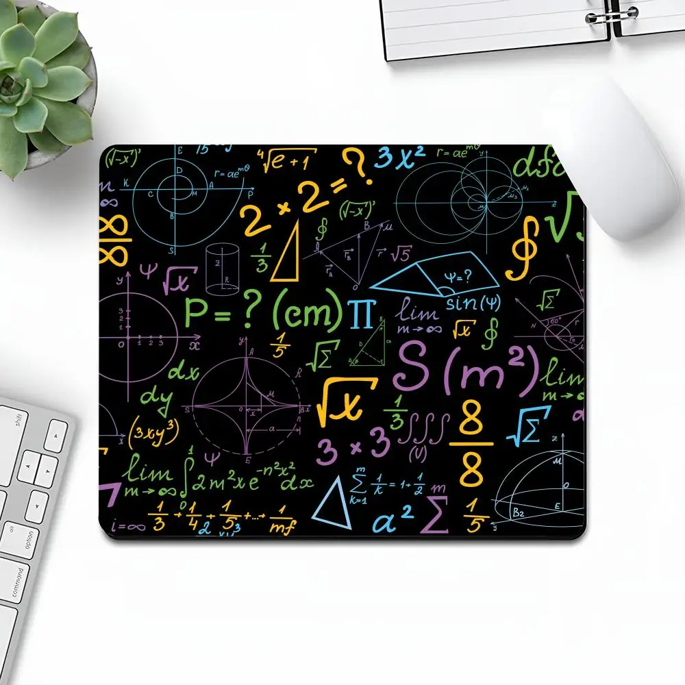 

Learn Mathematical Formulas Mouse Pad Diy Printing Art Gaming Gamer Small Rubber Locking Edge Large Computer MousePad Laptop Des