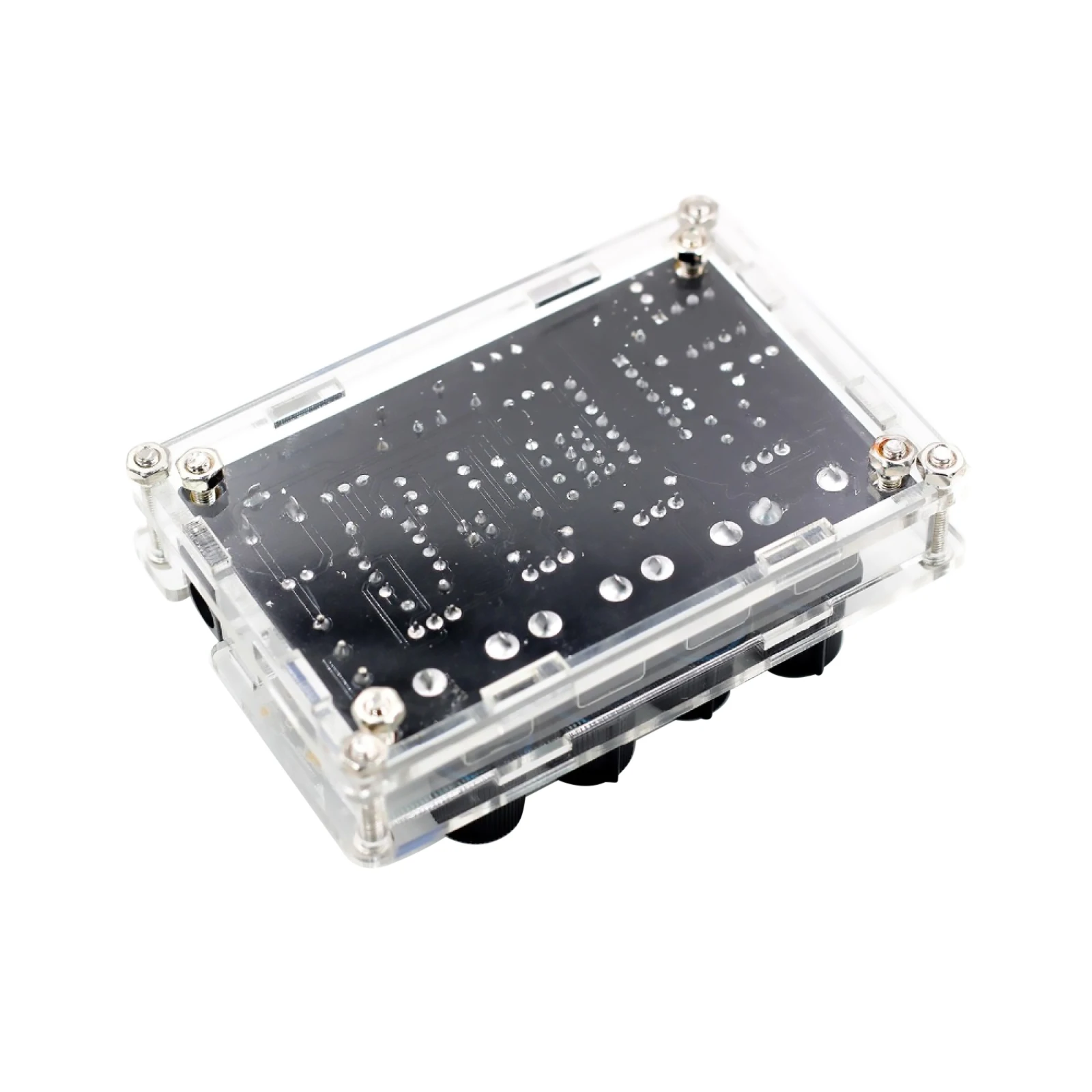 ICL8038 Low-Frequency Signal Generator DIY Kit 12V Xr2206 Shell 5Hz-400kHz Multi-Wave Welding Electronic Circuit Experiment Kit image 4
