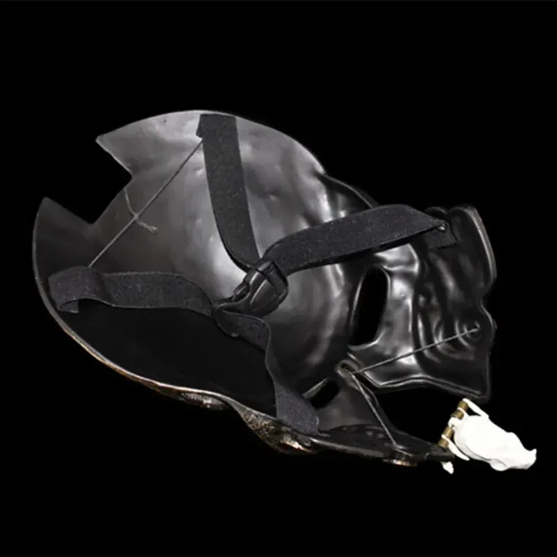 قناع المفترس تأثيري الغريبة مقابل. المفترس نسخة طبق الأصل خوذة الفزع الجنود دعامة الهالوين