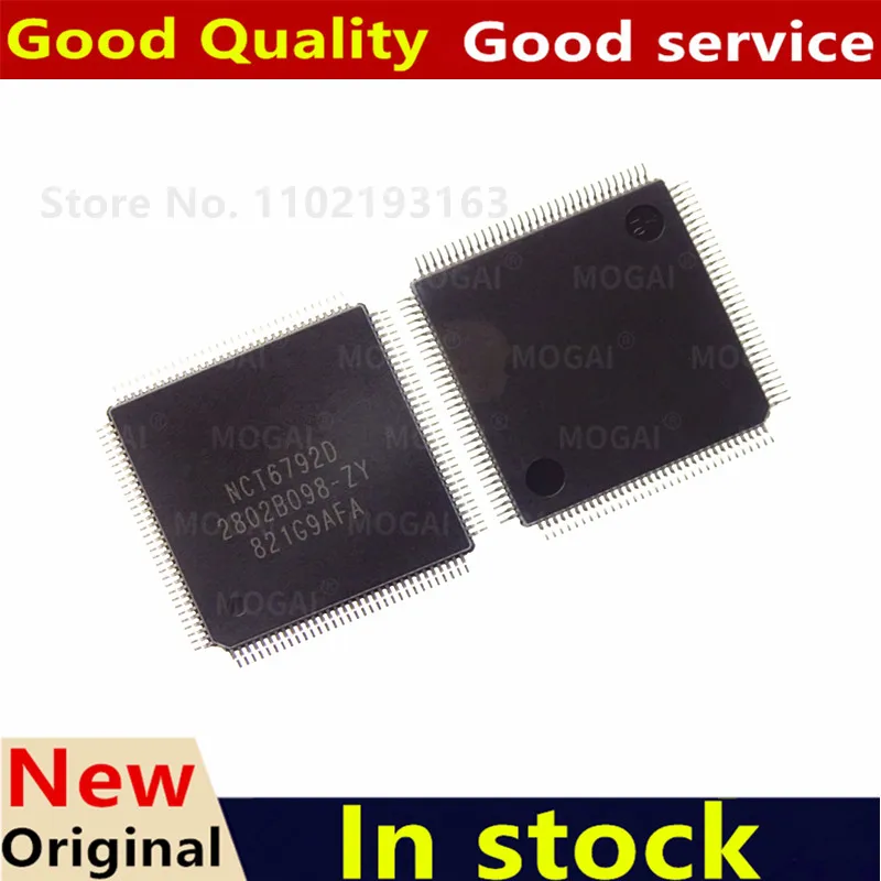 (1 Stück) 100 % neue NCT6792D NCT6792D-A NCT6792D-B NCT6792D-M QFP-128 Chips