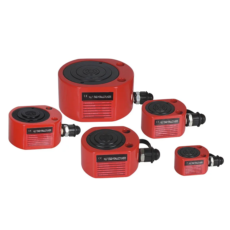 

Ultra-thin multi-section hydraulic hydraulic jack cylinder FPY series split 102030T50T100 tons