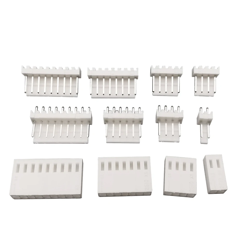 

50Pcs KF2510 2.54mm Male Female Housing Terminals Connector 2P-10Pin Straight / Curved 2.54mm Plug Socket Pin Header Connector