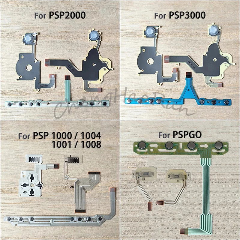 1PC For PSP 3000 2000 1000 Left Right Buttons Function Start Home Volume PCB Keypad Flex Cable For PSP1000 PSP2000 PSP3000 PSPGO