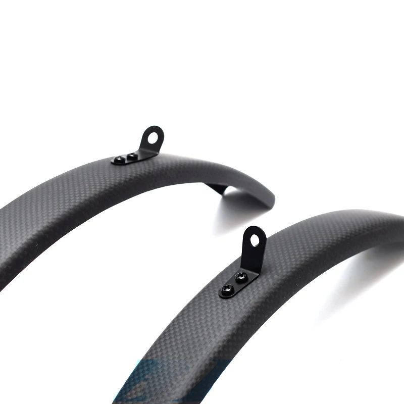 Aceoffix carbon fiber bicycle fender fit for Brompton  bike front and rear mudguard fender