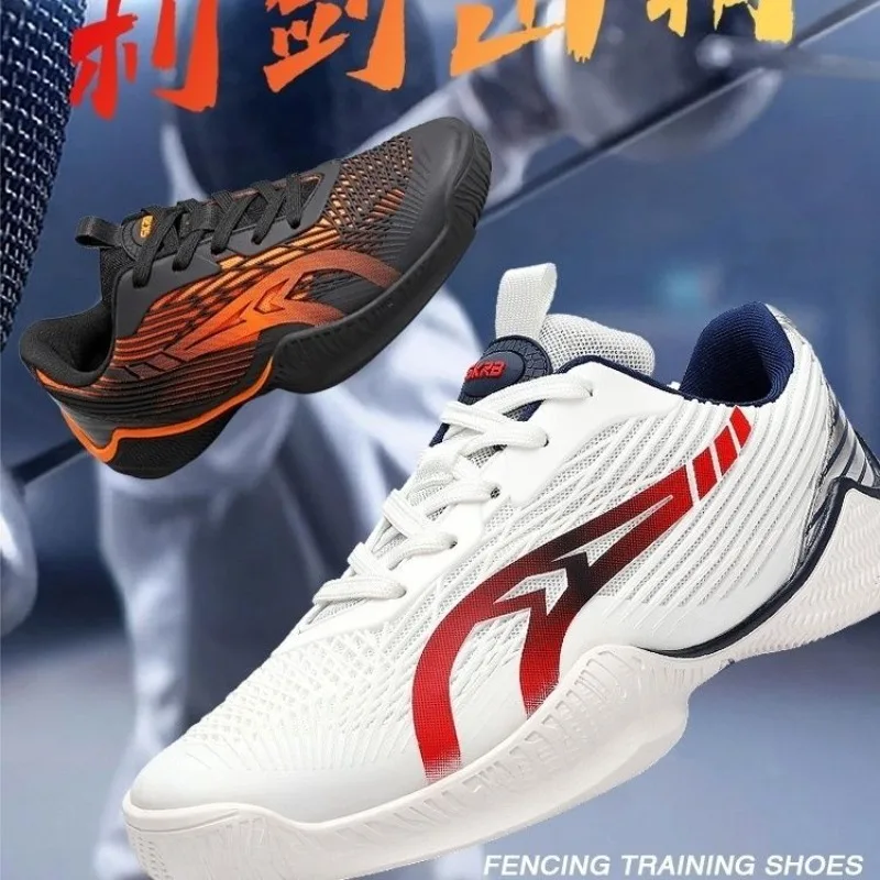 Classic Brand Comfortable Breath Fencing Trainer Shoe Top Quality Wearable Comprehensive Fitness Sport Shoe Unisex Fighting Shoe
