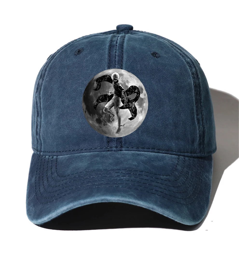 

Teenagers Cartoon Denim Baseball Cap Hats Men Women Cowboy Hats Washed Cotton Hip Hop Cap for anime Tokyo Revengers Hat