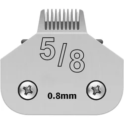 5/8 szerokości zdejmowane ostrza do pielęgnacji psów, kompatybilne z Andis, Oster A5, Wahl KM10 maszynka do strzyżenia, długość cięcia 1/32 cala