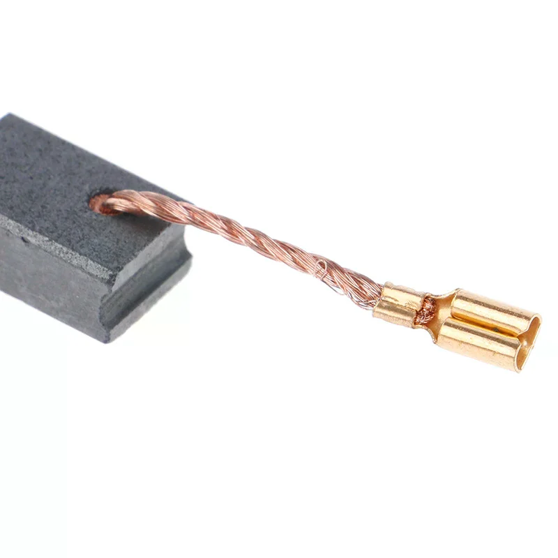 10Pcs Copper Motor Carbon Brushes Kit For Angle Grinder 6*8.5*13.5mm