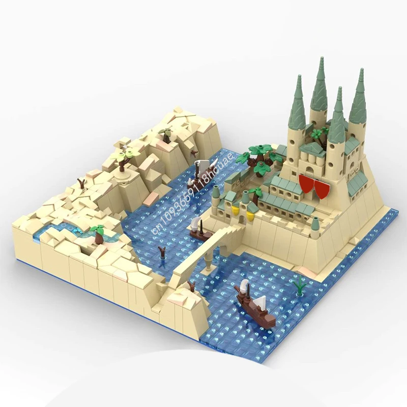 803pcs MOC The citadel Architecture Model Building blocks Birthday Modular toys Assemble Brick Christmas gifts