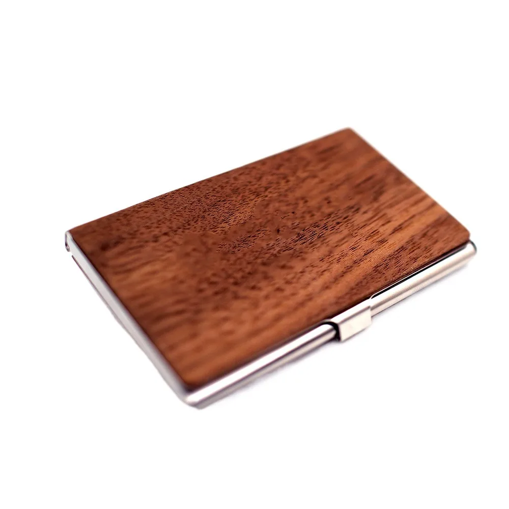 Professional Stainless Steels Business Card Holder Minimalist Portable Credit Card Box Practical Bank Card Holder Office