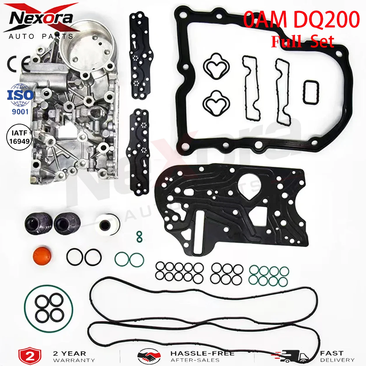 Brand New Full Set 0AM DQ200 Mechatronic Repair Seal Kit Housing Gasket Filter O-Ring For VW Audi Skoda DSG Gearbox
