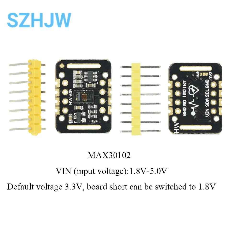 MAX30100 MAX30102 Heart Rate Sensor Module Puls Detection Blood Oxygen Concentration For Arduino 1.8V 3.3V 5V Ultra-Low Power