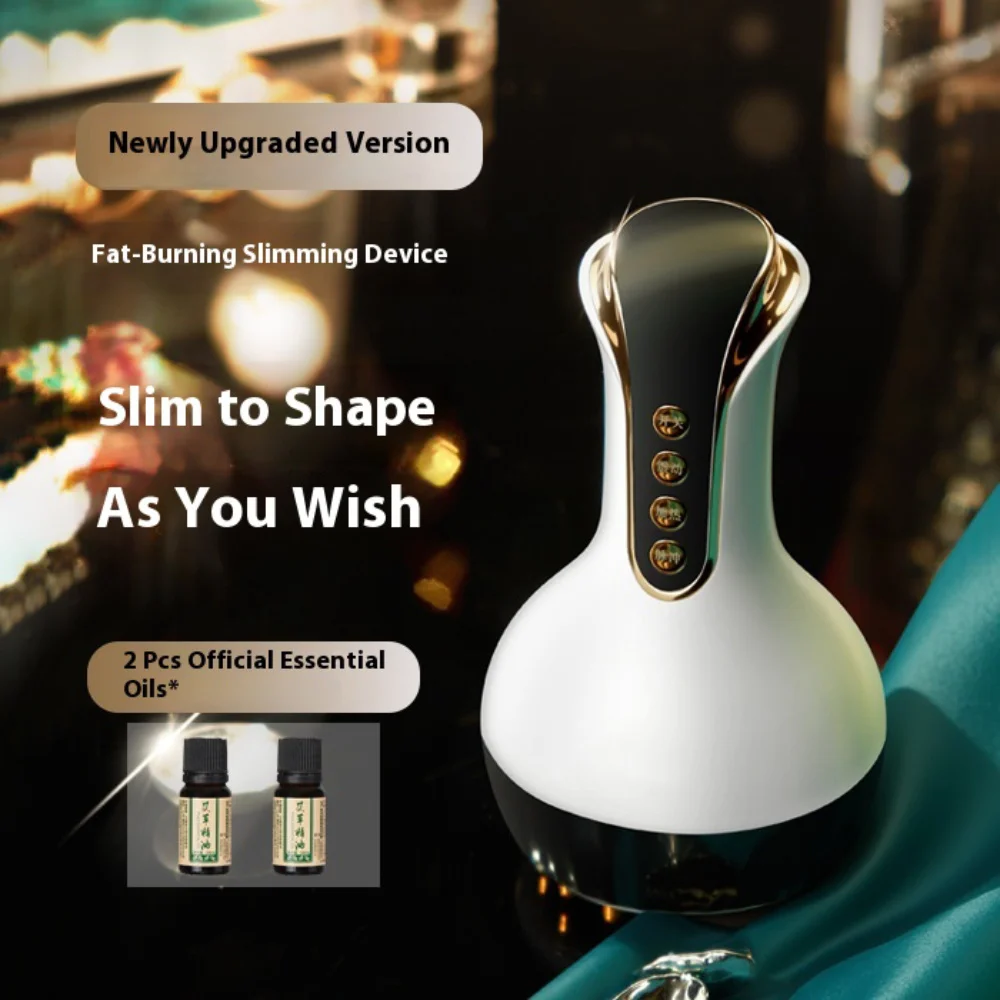 

Customizable Rechargeable Handheld Abdominal Massager with Adjustable Guasha Cupping Intensity for Hot Compress Arm Leg Mass