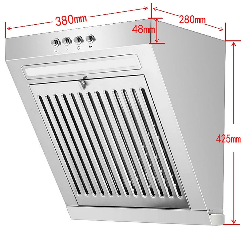 600 شفاط واسع المدى الجانب شفط المنزلية بسيطة تأجير غرفة الفولاذ المقاوم للصدأ شفاط المطبخ شقة صغيرة الحجم شفاط المطبخ