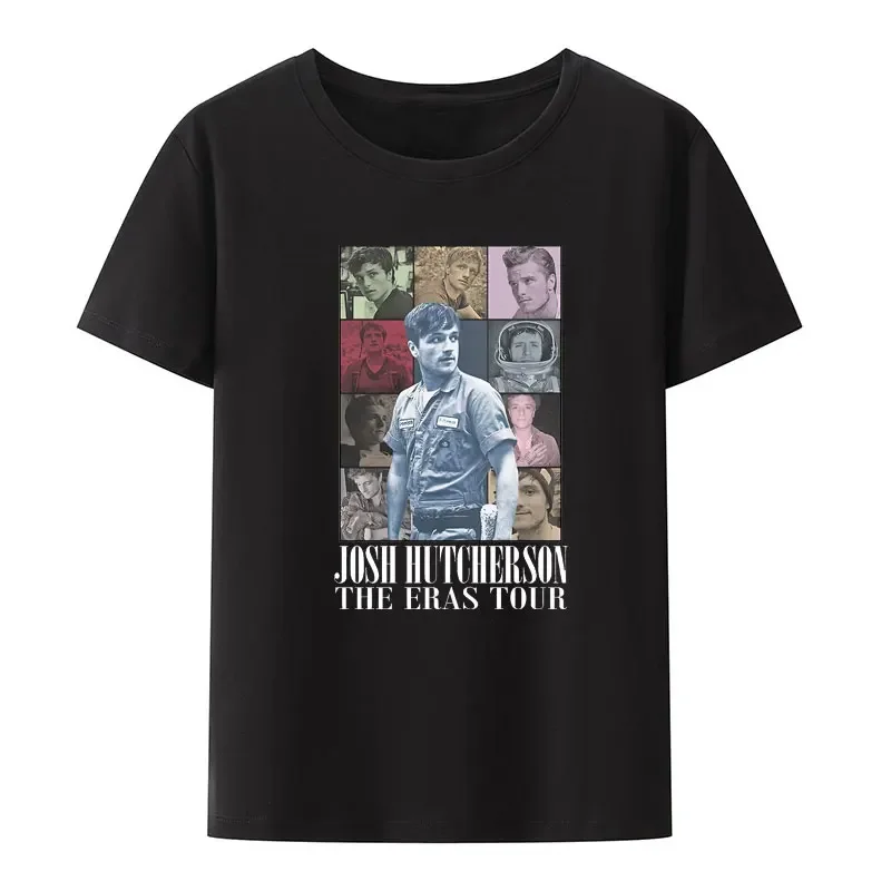 Josh Hutcherson The Eras Tour Essential T-Shirt Street Fashion Comfortable Men's Clothing O-neck Camisa T-shirts for Women Humor