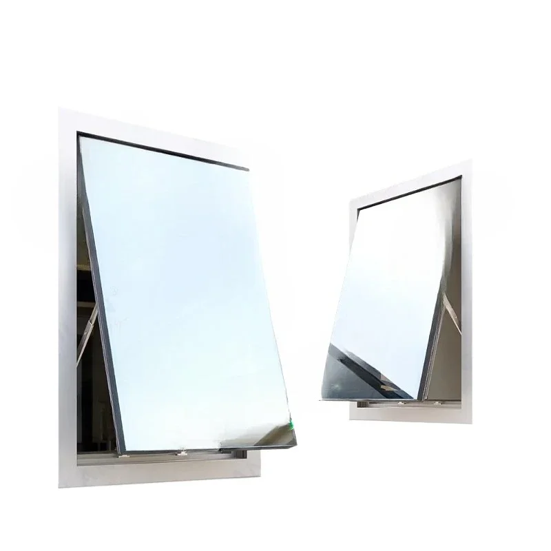 Aluminum low-grade glass awning window with mosquito net Other house windows