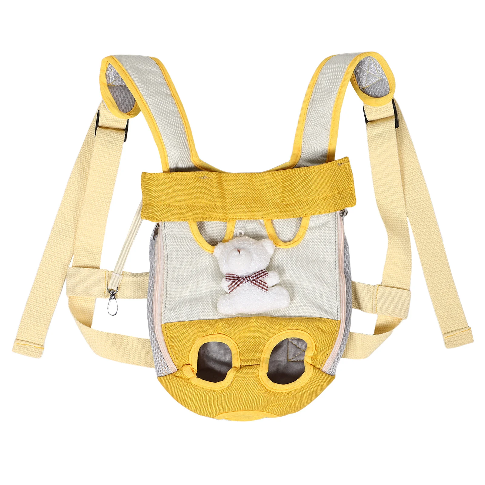 

Рюкзак-переноска для животных с двумя лямками, дышащая сетка, для маленьких собак и средних кошек, портативный, для путешествий и походов