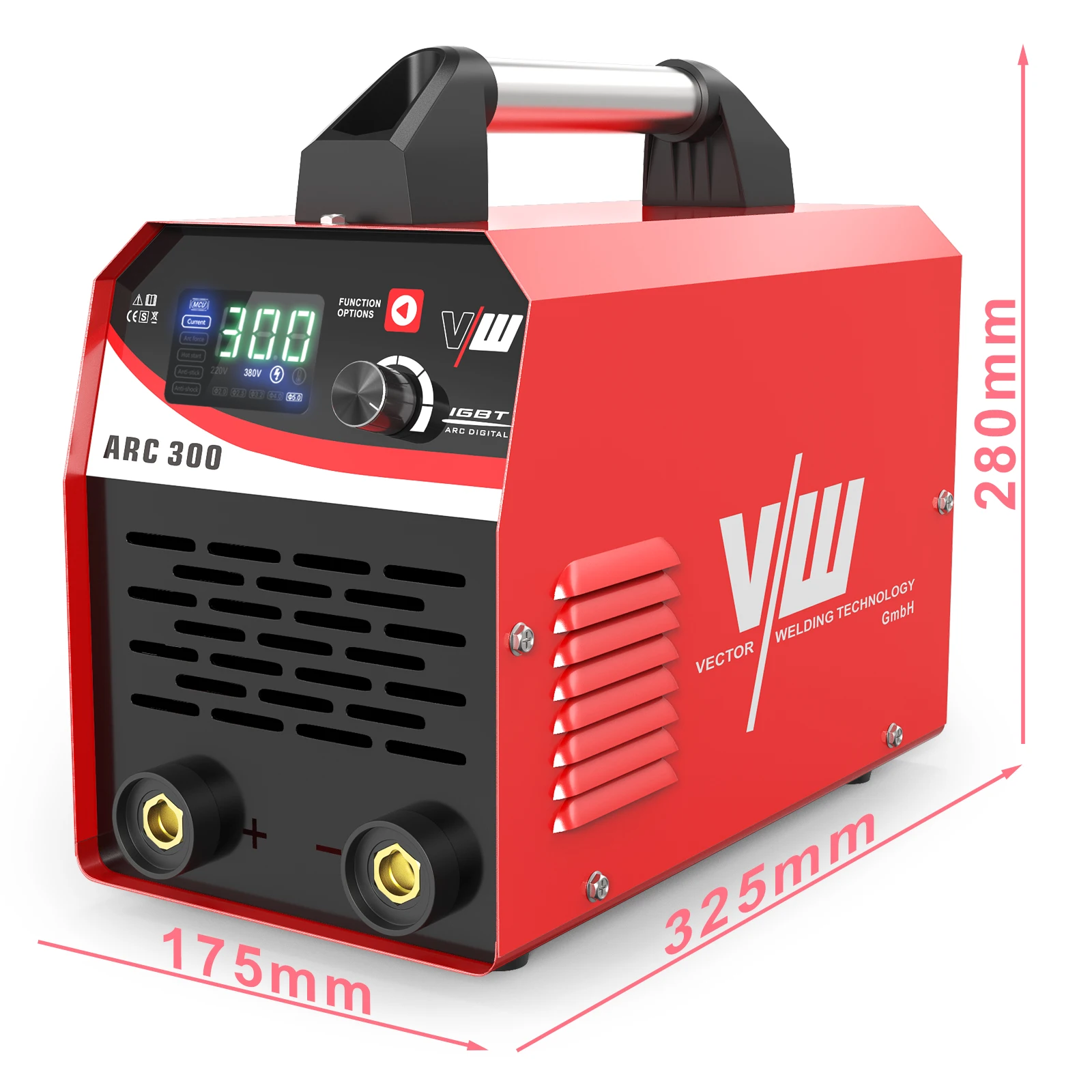 VECTOR 300A Manual Welding Mac - Inverter Welding Machine Igbt 300A ulasan dan harga
