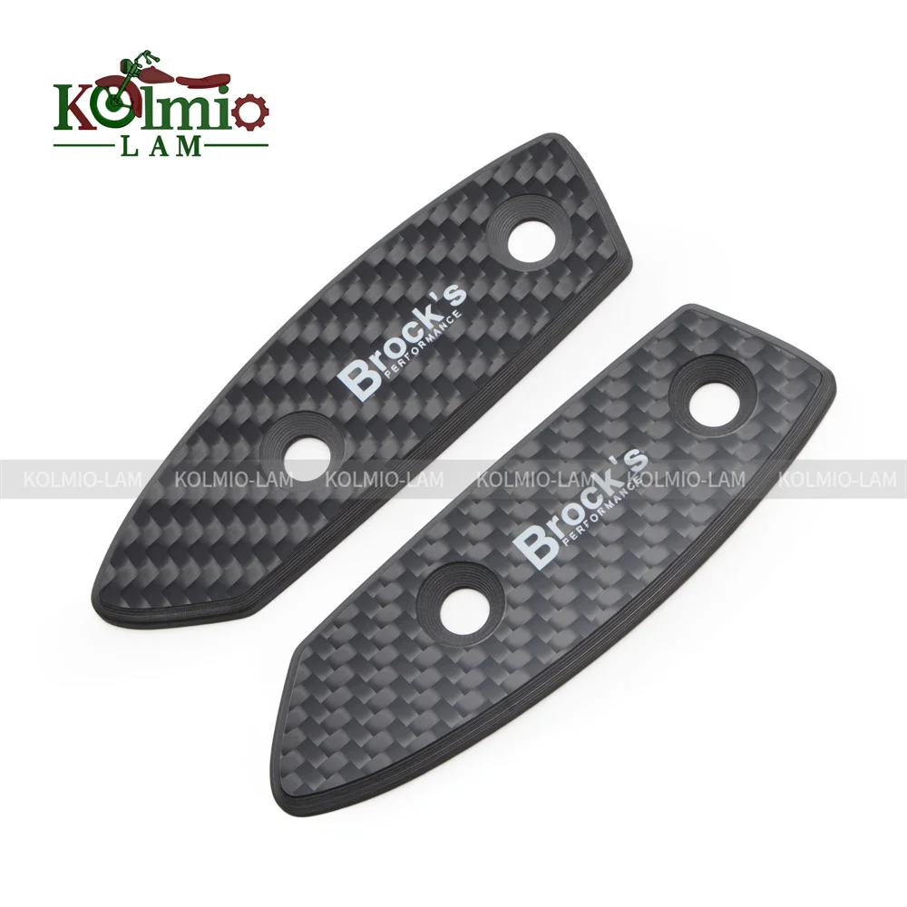 الكربون الألياف دراجة نارية مرآة الرؤية الخلفية كتلة قبالة قاعدة لوحة صالح ل 1999 - 2025 سوزوكي هايابوسا GSX1300R GSXR1300 2024 2023 22