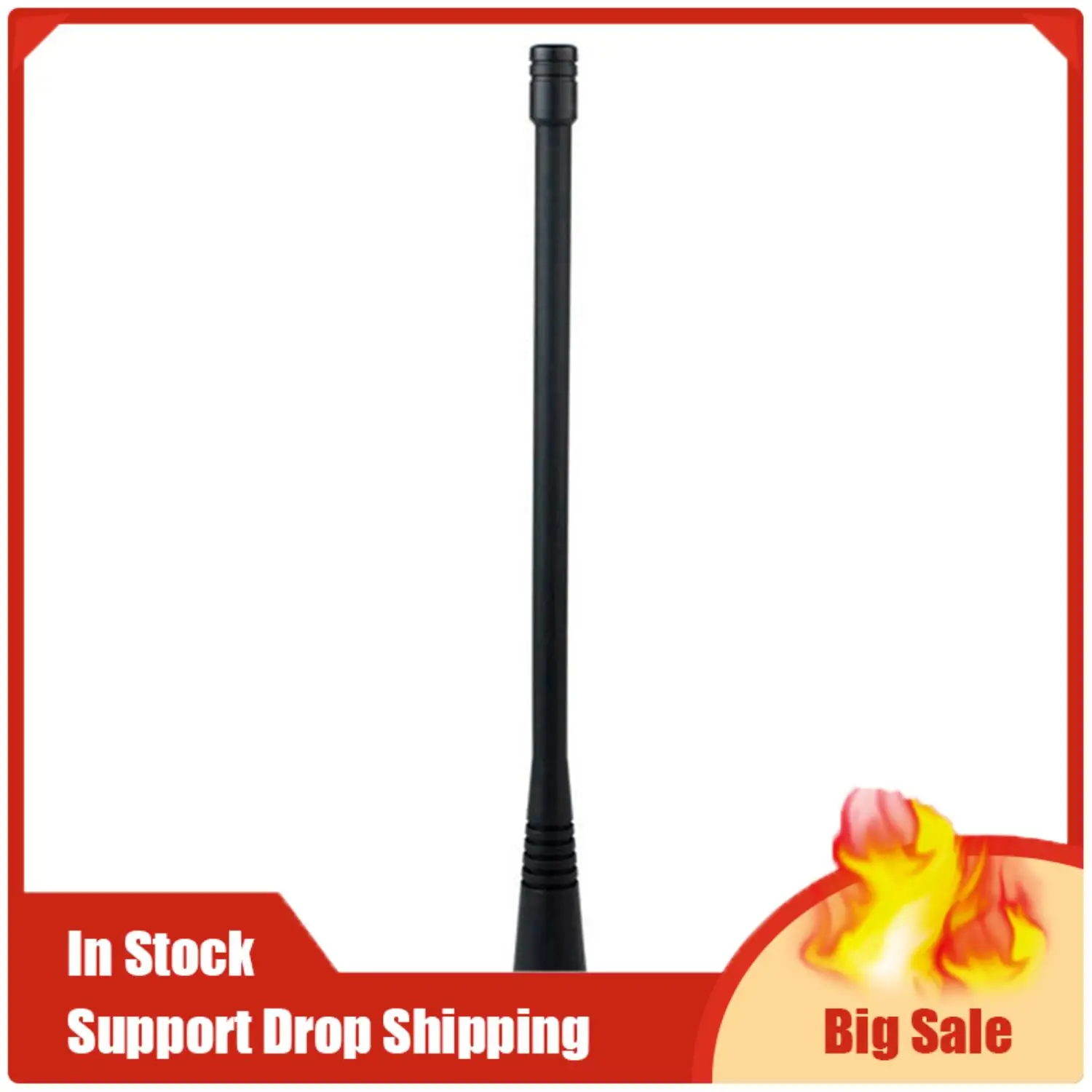 최고 거래 1Pcs Uhf 안테나 및 1Pcs 9 Cm 길이 안테나 짧은 Pmae4003 Uhf Stubby 안테나 Motorola Gp68 Gp88 용 430-470 Mhz 범위