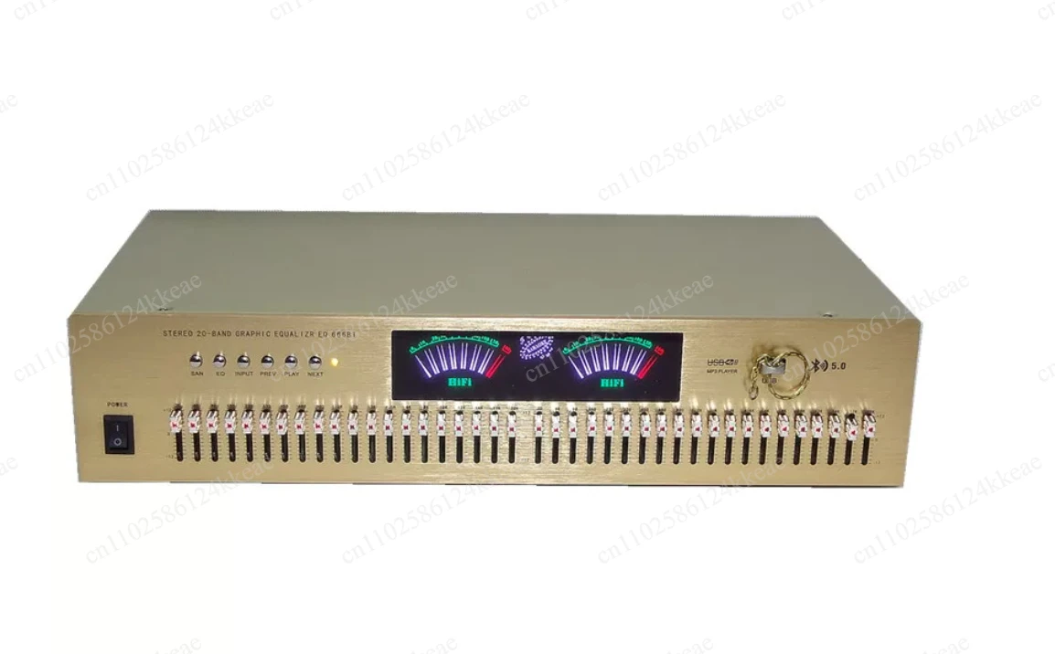 

High, Medium, and Low Frequency High Fidelity Home Equalizer Tuner