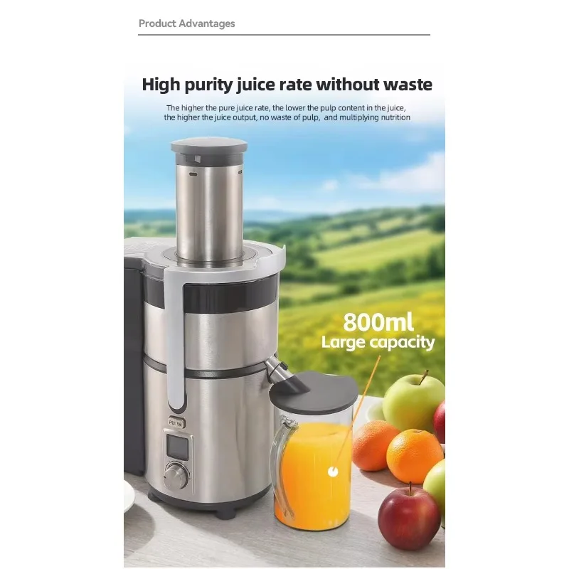 Chewing Juicer Orange Automatic Industrial Fruit Juicer  Commercial Cold Press