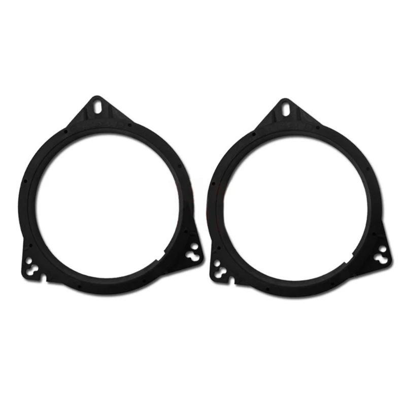 2 قطعة 6.5 بوصة مكبر الصوت محول حلقة تصاعد قوس لتويوتا-نيسان الجدار العظيم Emgrand العالمي الصلبة وسادة القرن