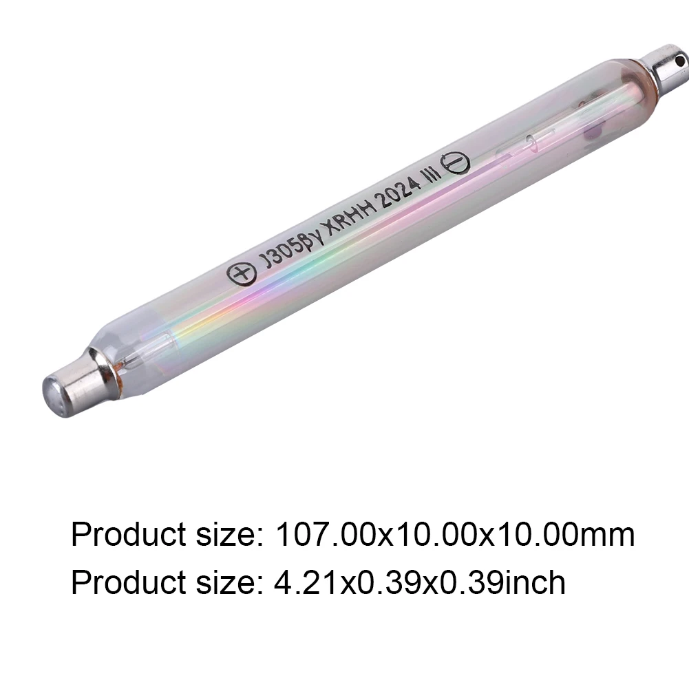 J305 Geiger Muller Tube Counter Glass Tube Hard Beta GM Detectors Geiger Counter Tube The Tube for Nuclear Radiation Detector