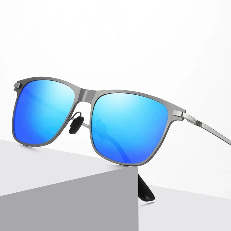 

Солнцезащитные очки KIZN, квадратные мужские очки для близорукости, модные женские очки для вождения по рецепту, оптика, очки на заказ от -0,5 до -6,0