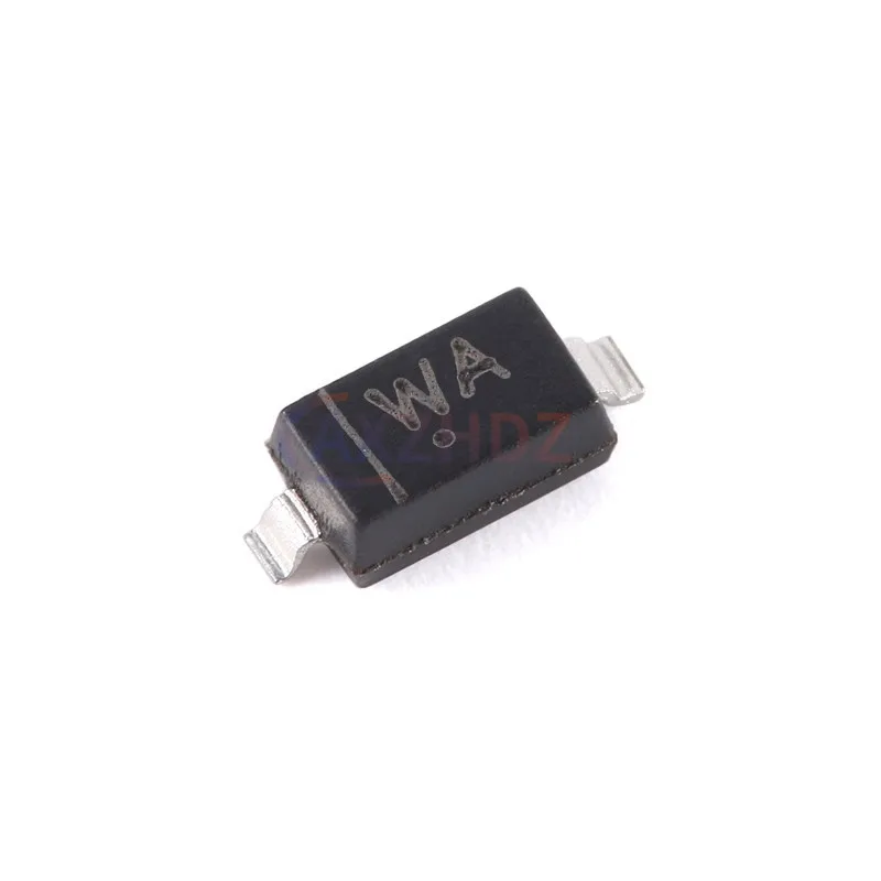 100PCS BZT52C6V2 6.2V WA BZT52C6V8 6.8V WB BZT52C7V5S 7.5V WC BZT52C8V2S 8.2V WD BZT52C9V1S 9.1V WE SOD323 SOD123 Zener Diode