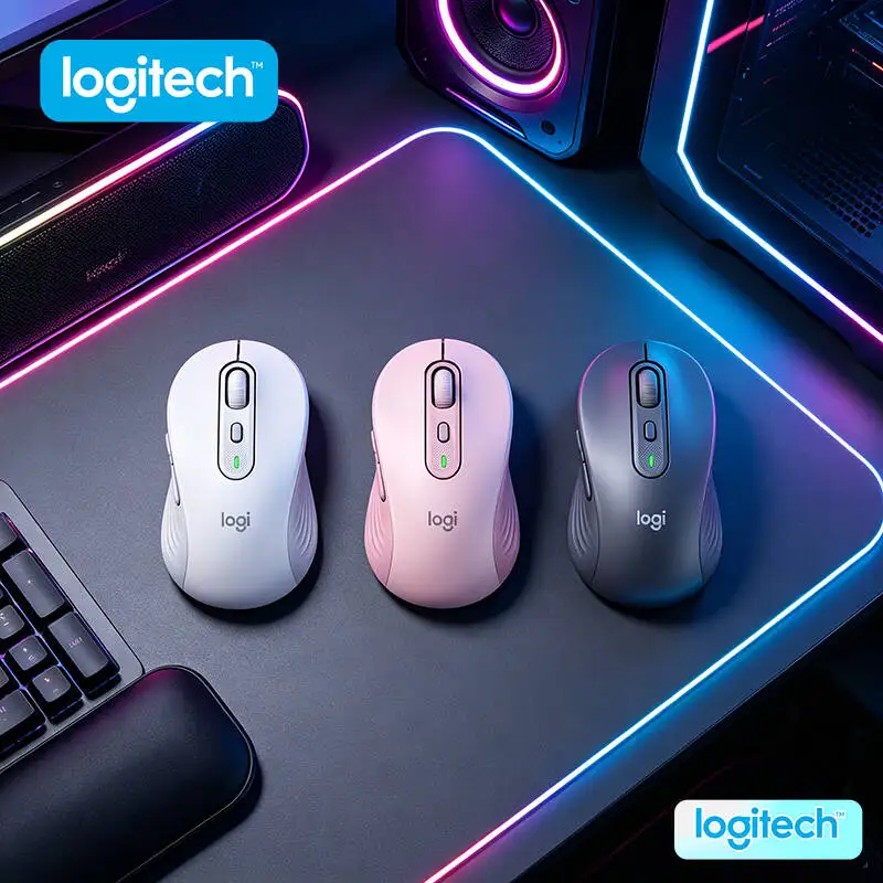 

Logitech M750 Office Mouse - Precision Tracking Sensor, 3-Device Sync, Rubber Grips, Business Travel Essential