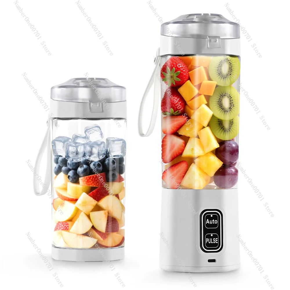 Portable Personal Blender with Pulse Function, 360W High Power Juicer Cup, Small Electric Juicer for Home Travel