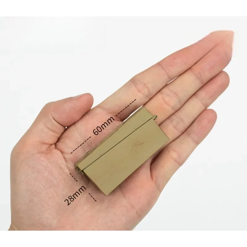 ZY2038 1/6 스케일 군인용 만능 기관총 탄창 박스 샌드 컬러 밀리터리 그린 플라스틱 모델 12인치 액션 피규어용