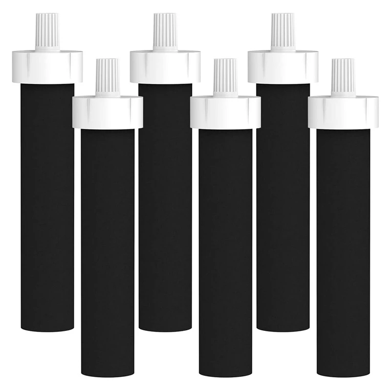 6 Stück Wasser flaschen filter, Ersatzteile für Brita bb06, Brita Hard Sided und Sport wasser flaschen filter