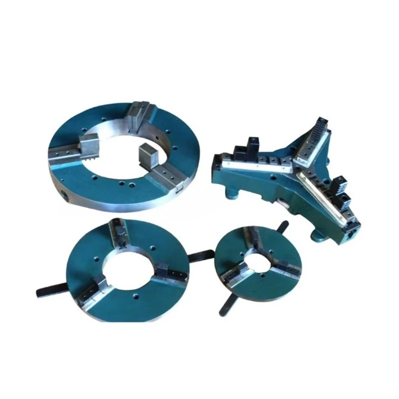 D200  Self-centering 3 Jaws Manual Lathe Chuck Welding Positioner Turntable Accessories Center hole 80mm Clamp Range