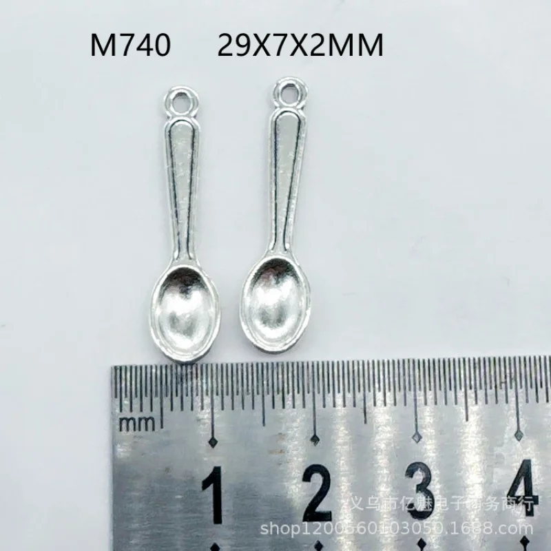 Factory Direct Sales 100Pieces Factory direct sales Doll House DIYFood and Play Small Size Mini Small Spoon Fork Toy Tableware