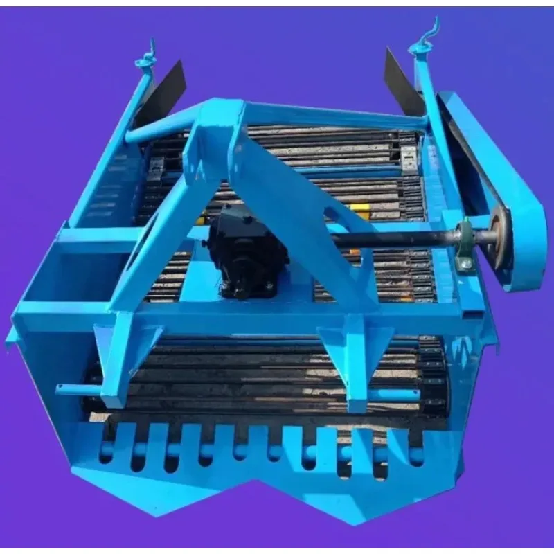 Récolteuse de pommes de terre à rangées/sélecteur de noix à chaîne agricole/paveuse de pommes de terre sucrées pour tracteur agricole avec machine à creuser