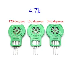 자동차 에어컨 값 4.7K RD602B028A FP01-WDK02 저항 유형 위치 센서, 1-10x 120/150/340 도