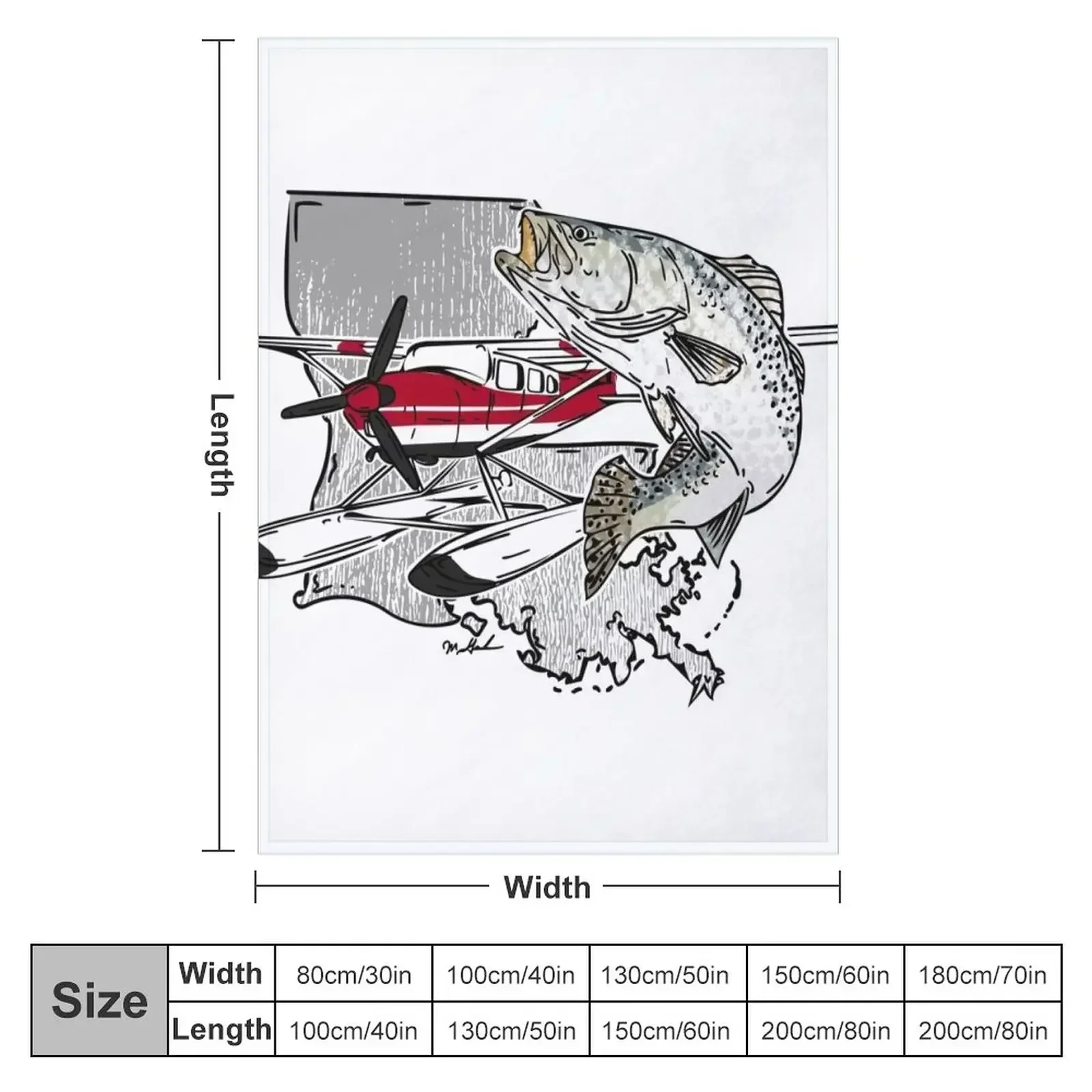 Sea Plane Base Louisiana Throw Blanket Flannel Fabric Softest Beach Soft Blankets