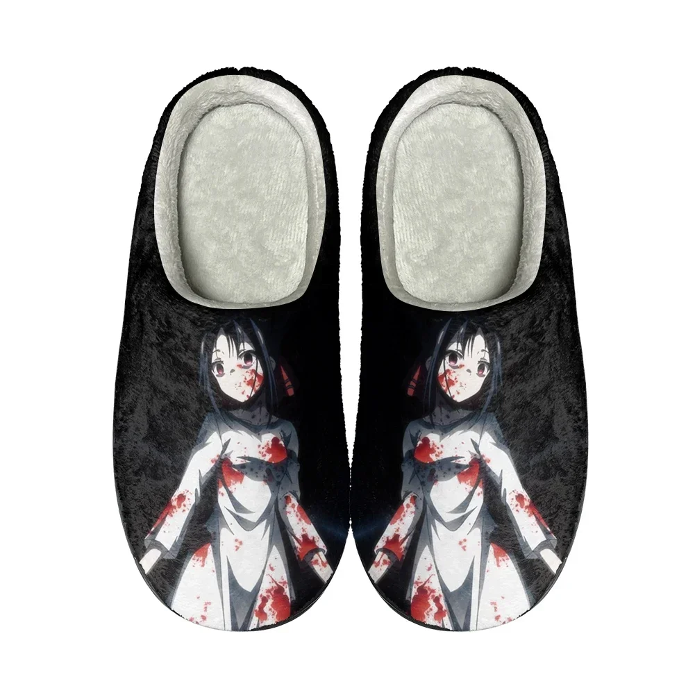 Kaguya Sama Love Is War Home Cotton Custom Slippers High Quality Men Women Plush Fashion Casual Keep Warm Shoes Thermal Slipper - view 3